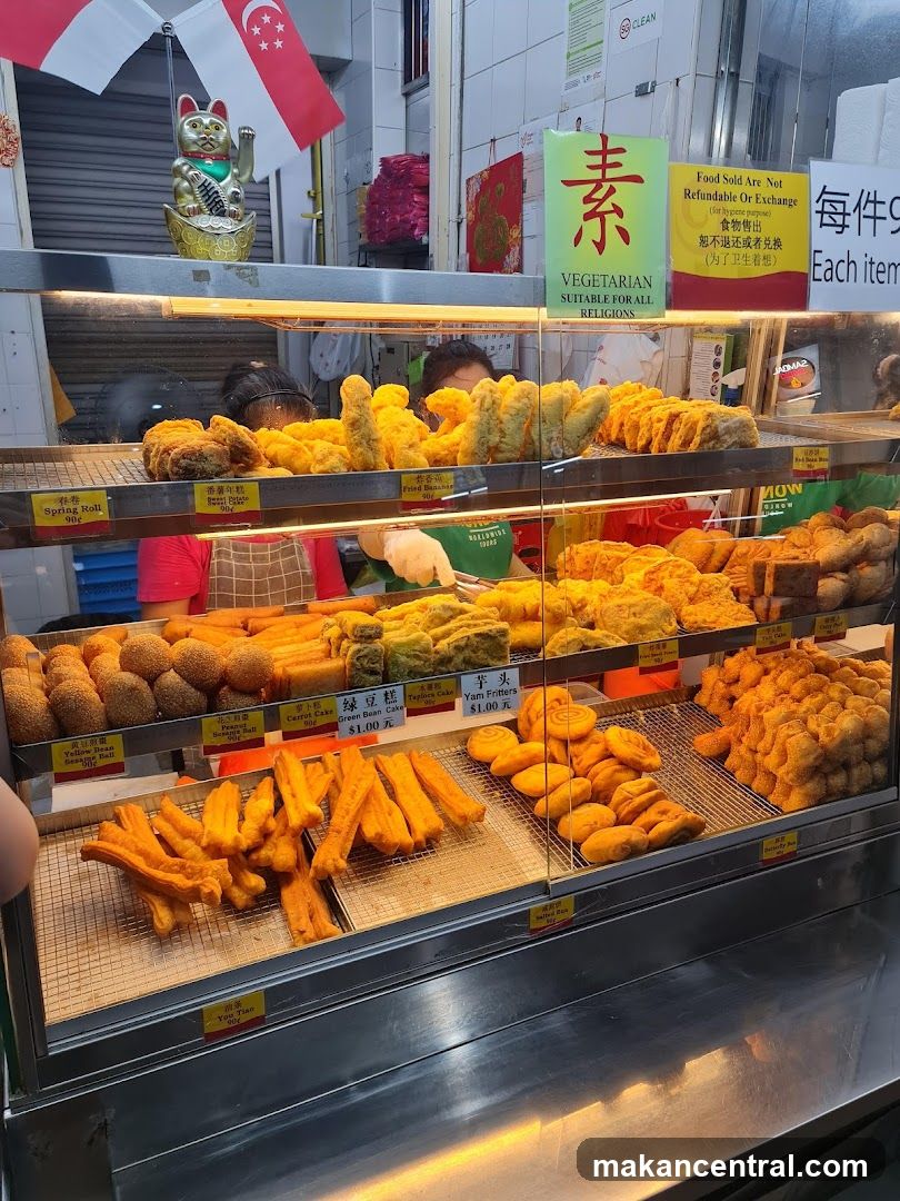 Fried Snacks Display