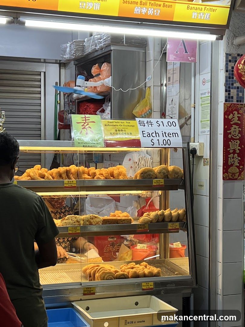 Fried Snacks Display