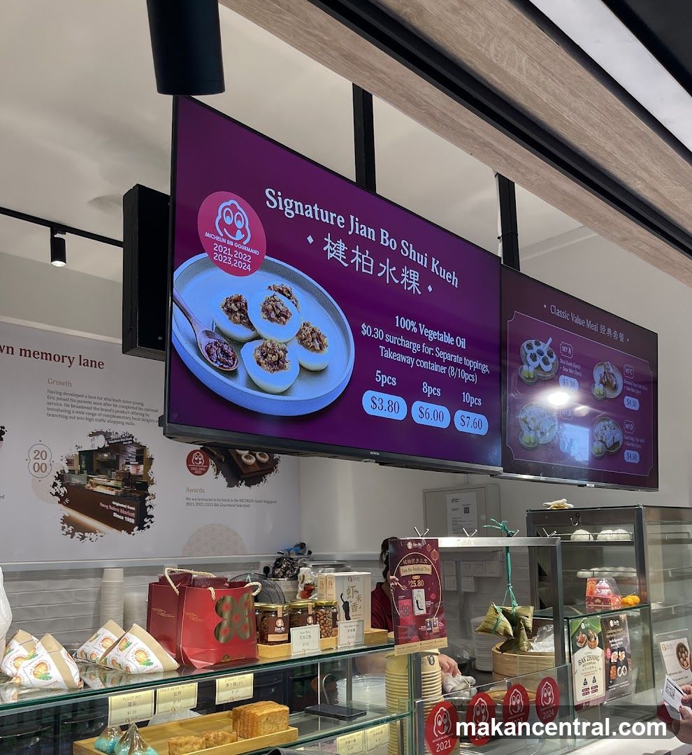 Restaurant Menu Display