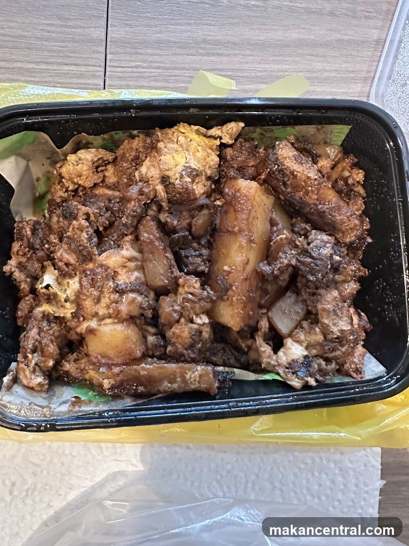 Fried Rice Cake with Egg