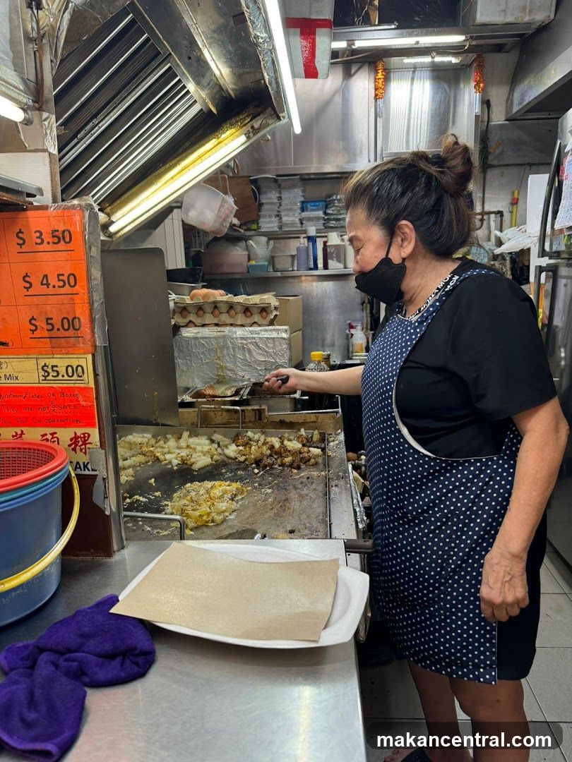 Kitchen Staff at Food Stall