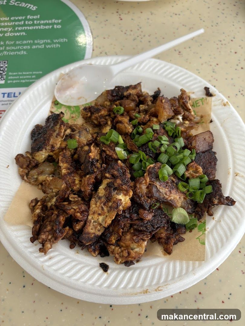 Food served on disposable plate