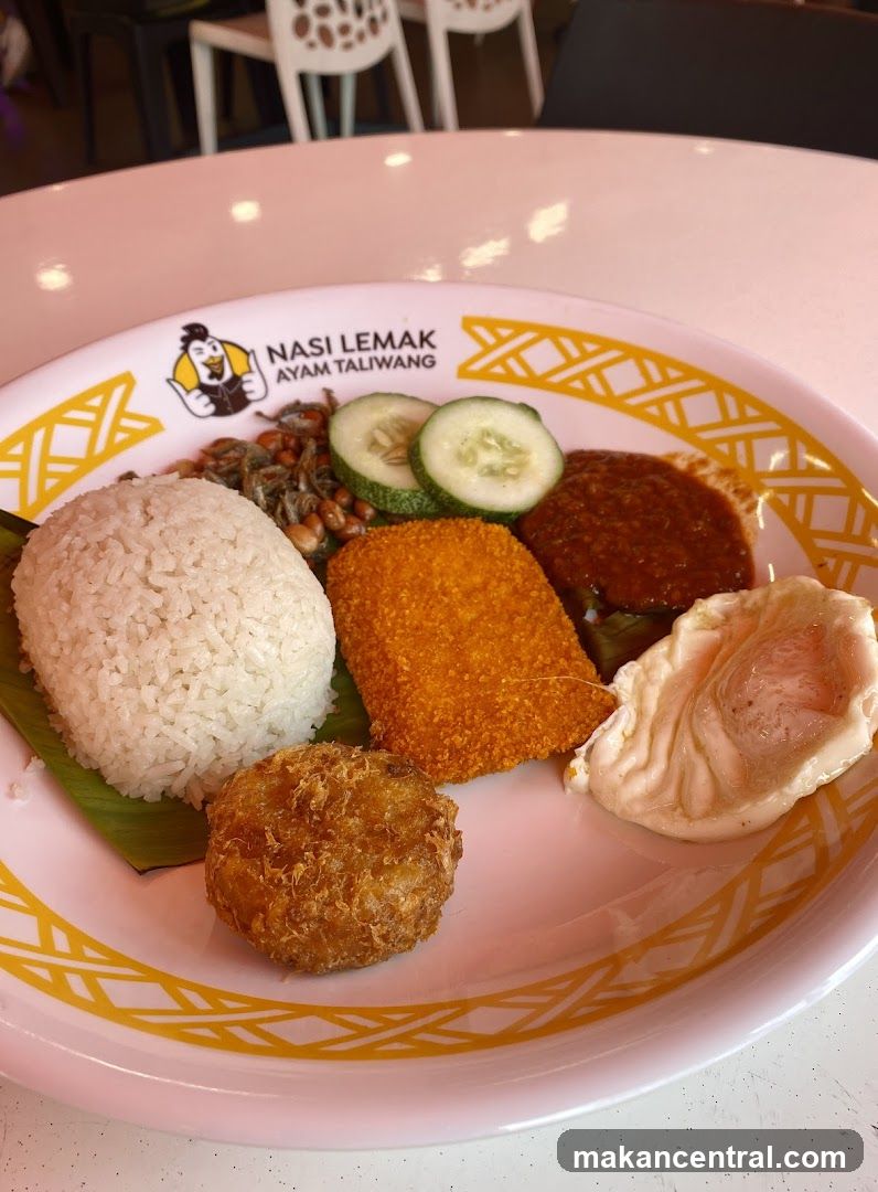 Nasi Lemak Ayam Taliwang