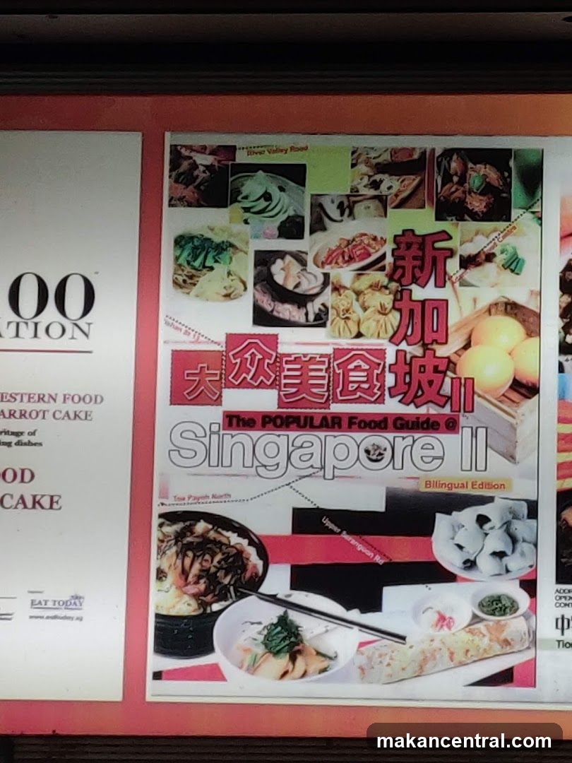 Popular Food Guide Singapore II Poster