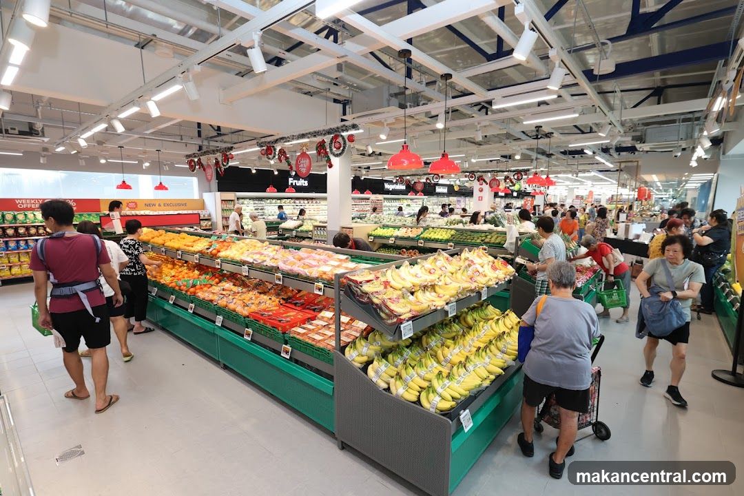 Supermarket Produce Aisle