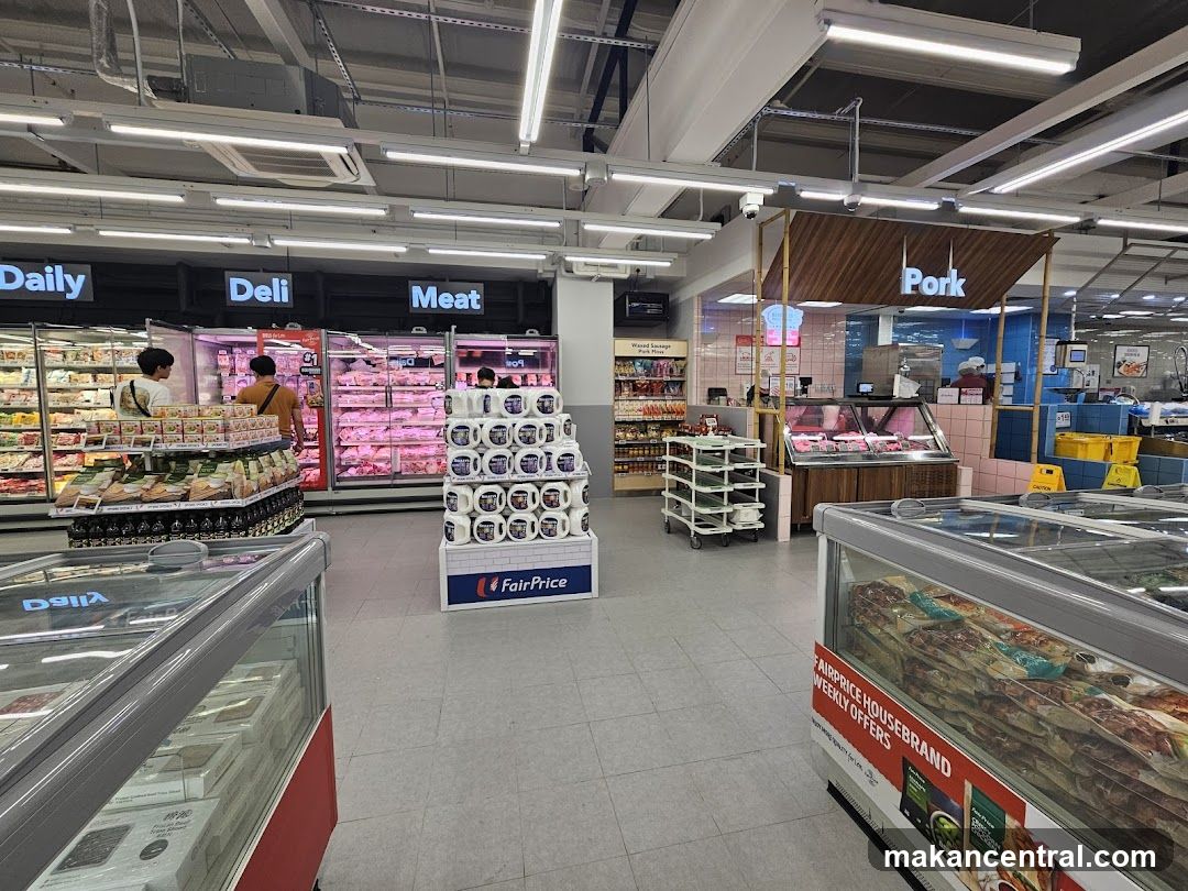 Supermarket Meat and Deli Section
