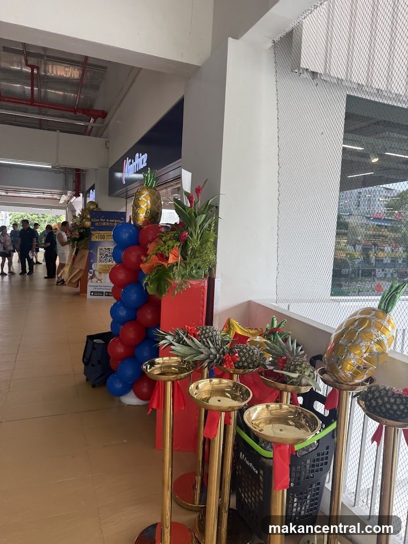 FairPrice Store Opening Decorations