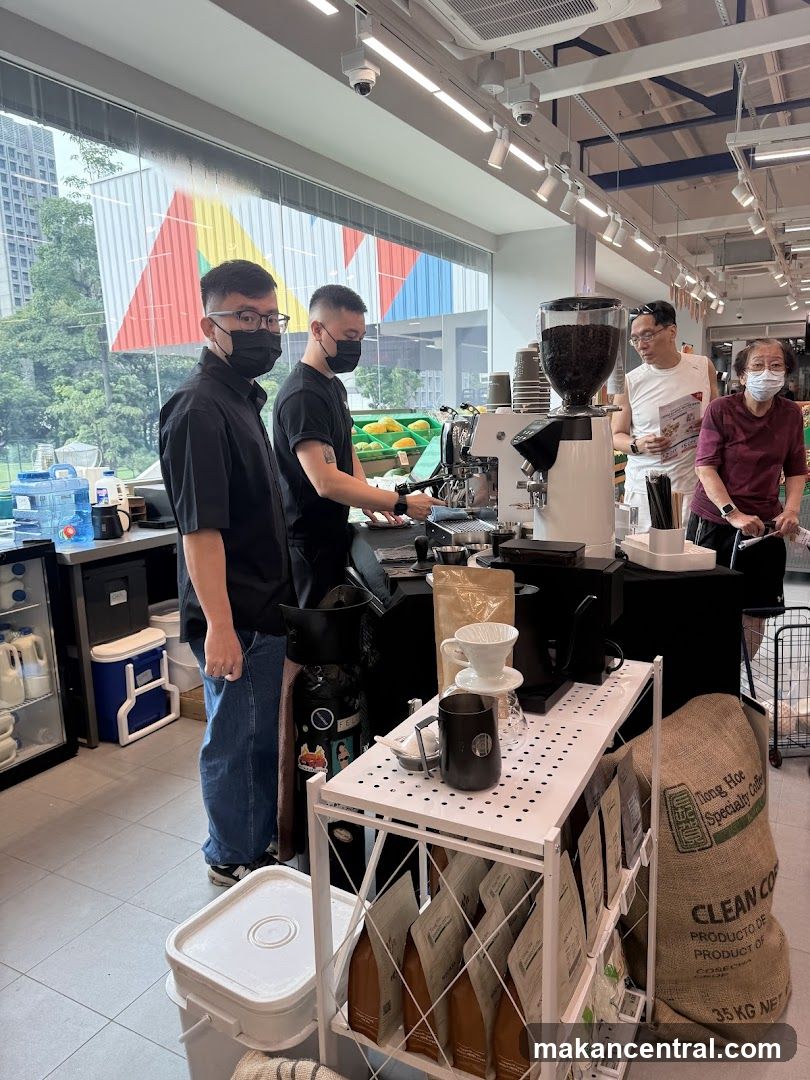 Coffee Baristas Preparing Drinks