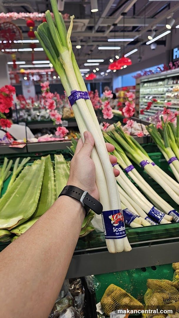 Scallions in a Supermarket