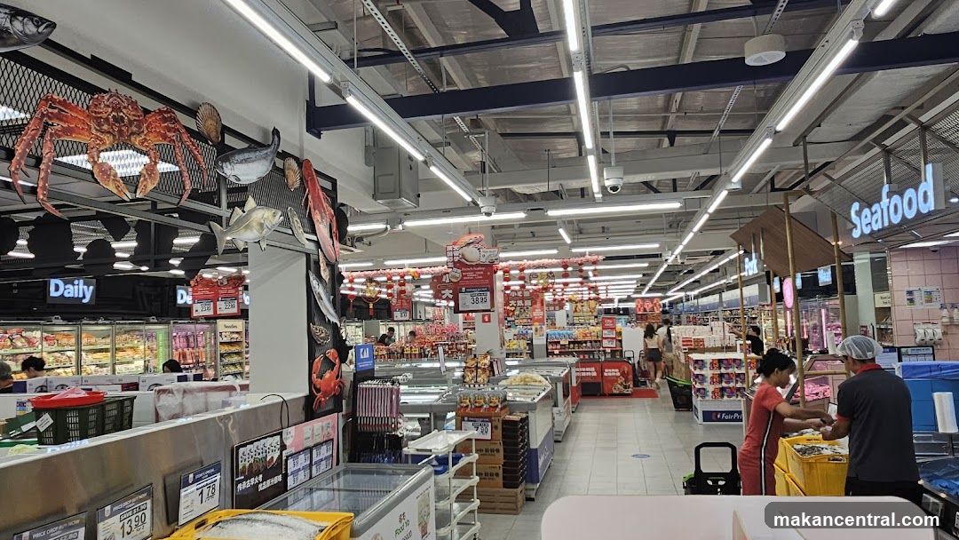 Supermarket Seafood Section
