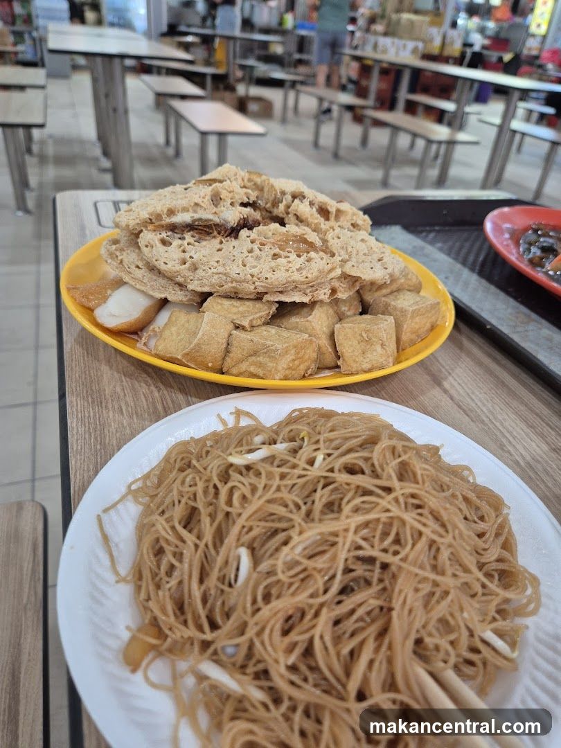 Food in a hawker center