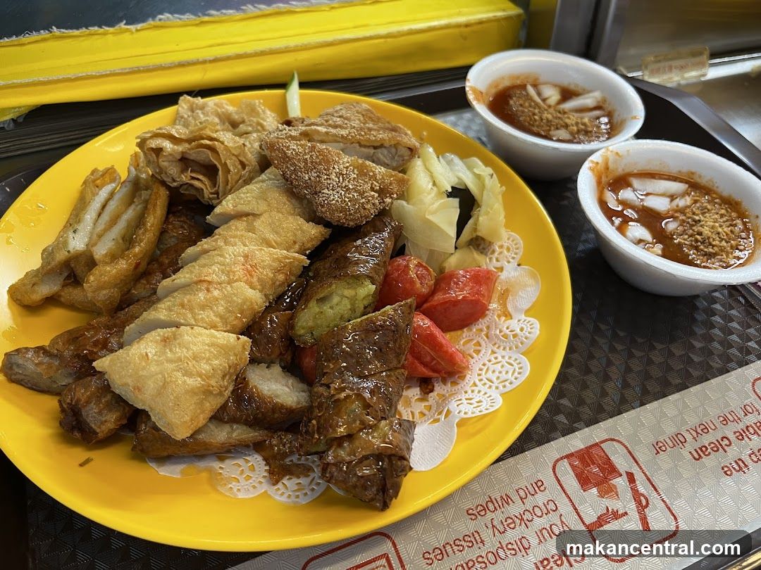 Food Plate at Counter
