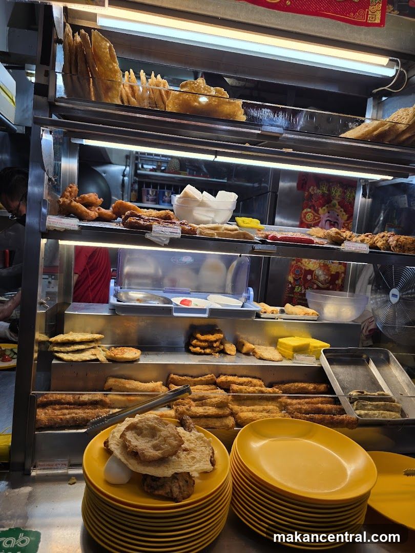 Food stall interior