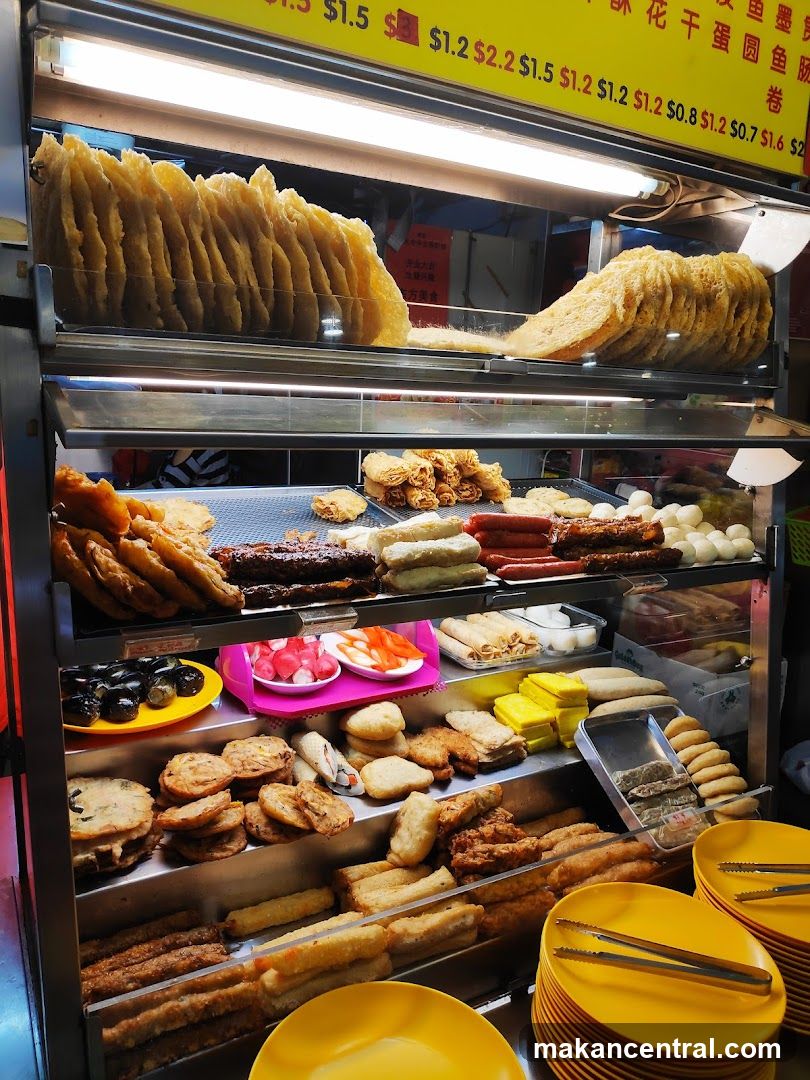 Food stall display