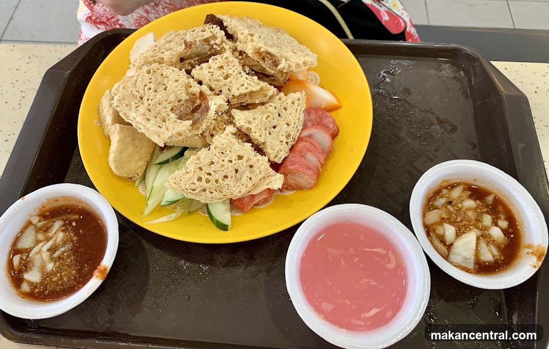 Food Plate on Tray