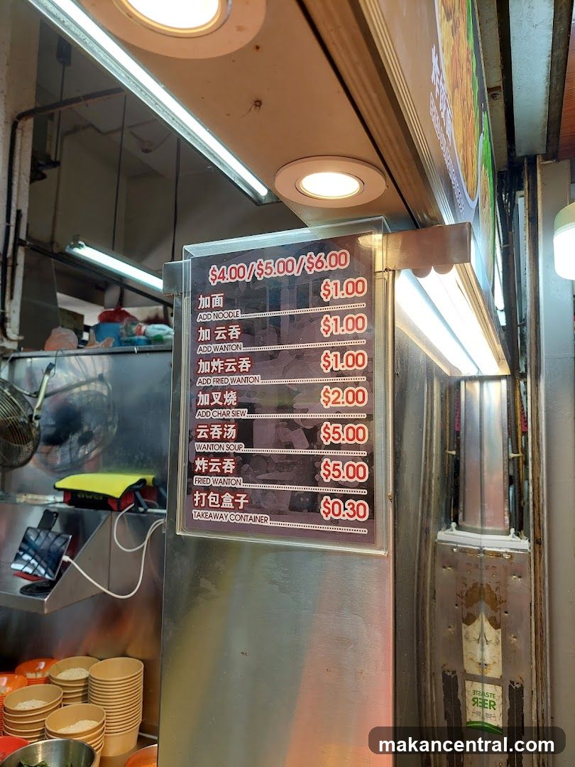 Food Menu Board