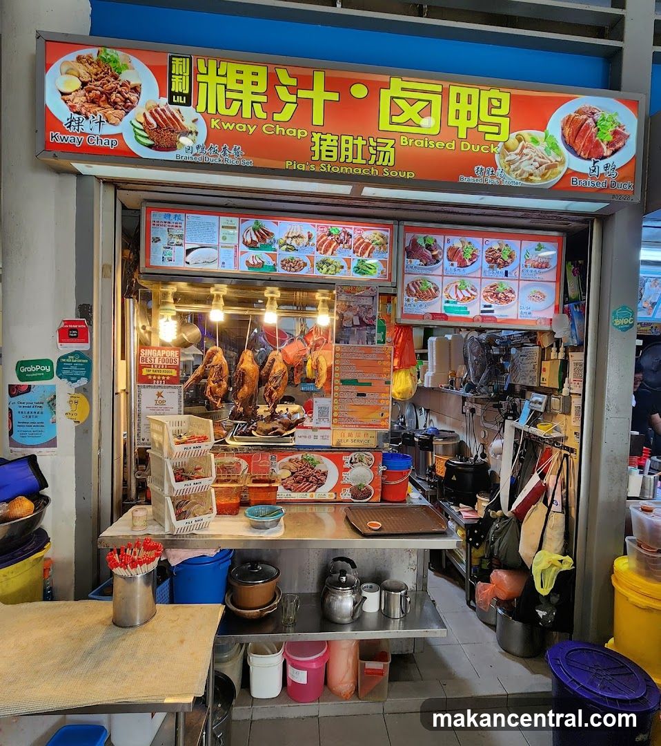 LiLi Kway Chap, Braised Duck & Pig Organ Soup