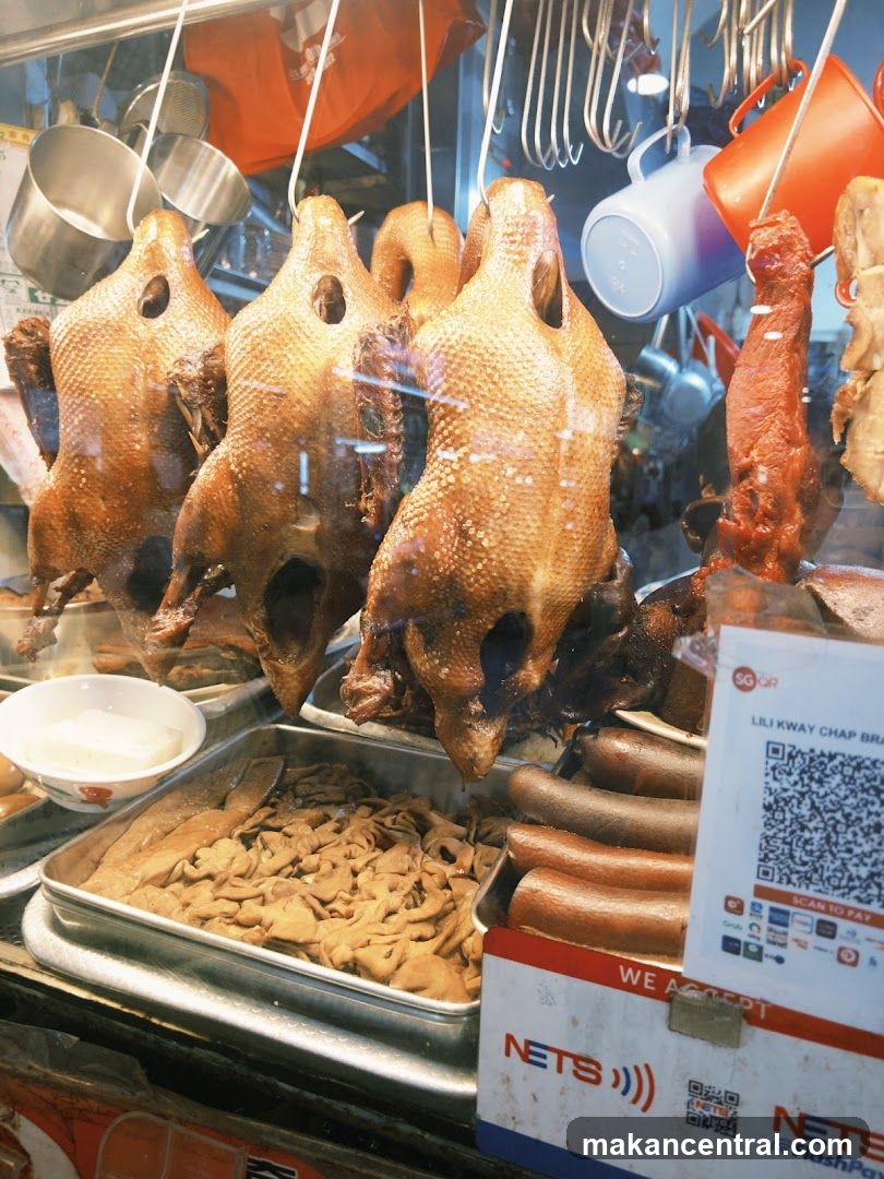 Food stall display