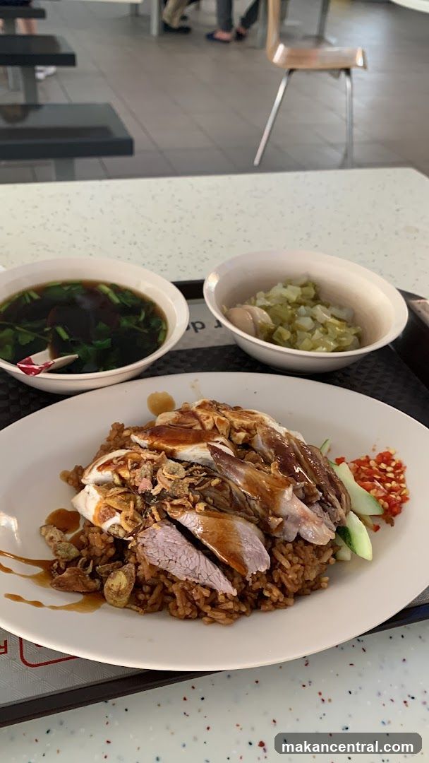 Food served in a cafeteria setting