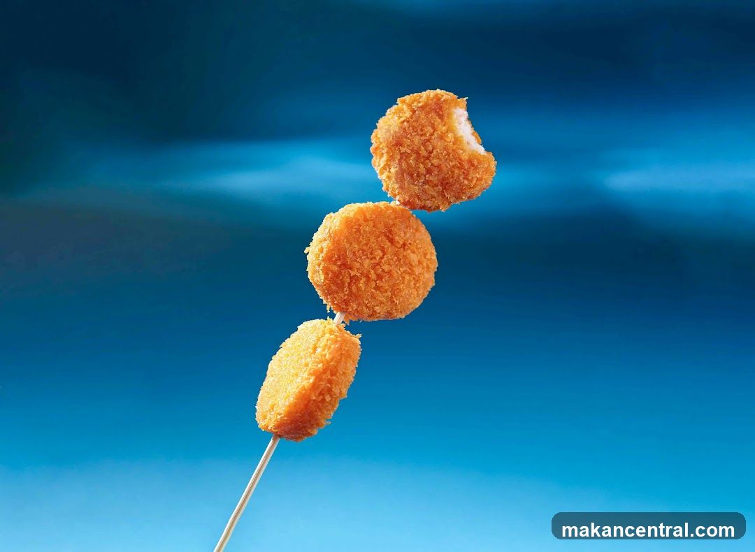 Fried Bites on a Skewer