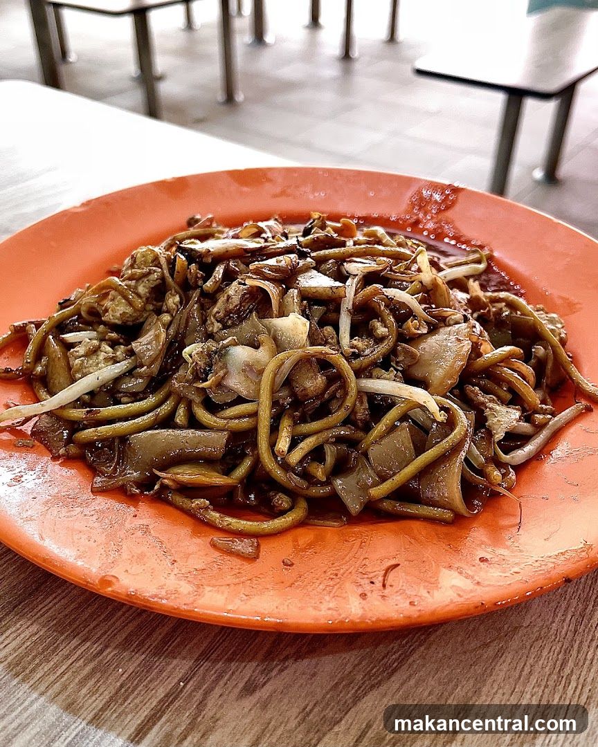 Plate of Stir-Fried Noodles