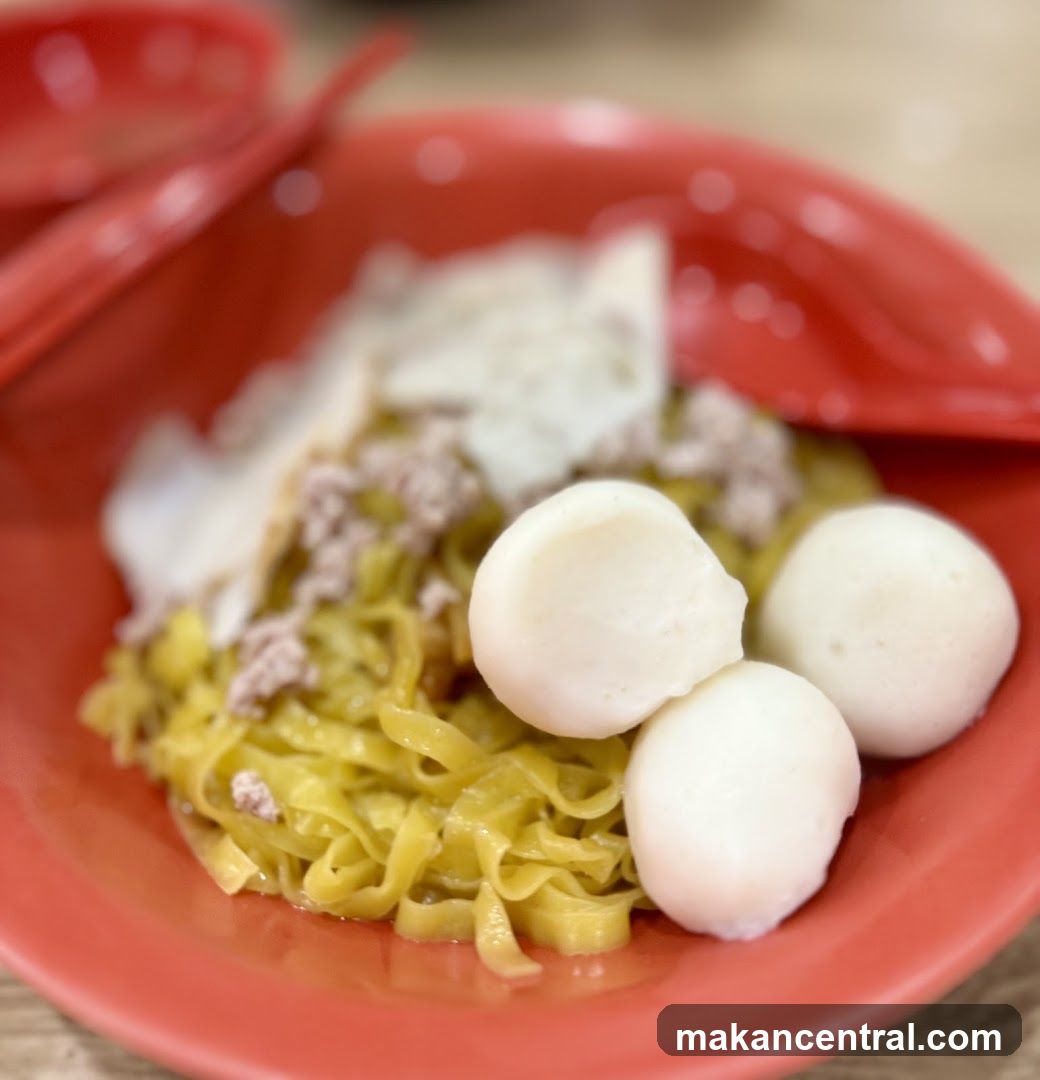 Noodles with Fish Balls