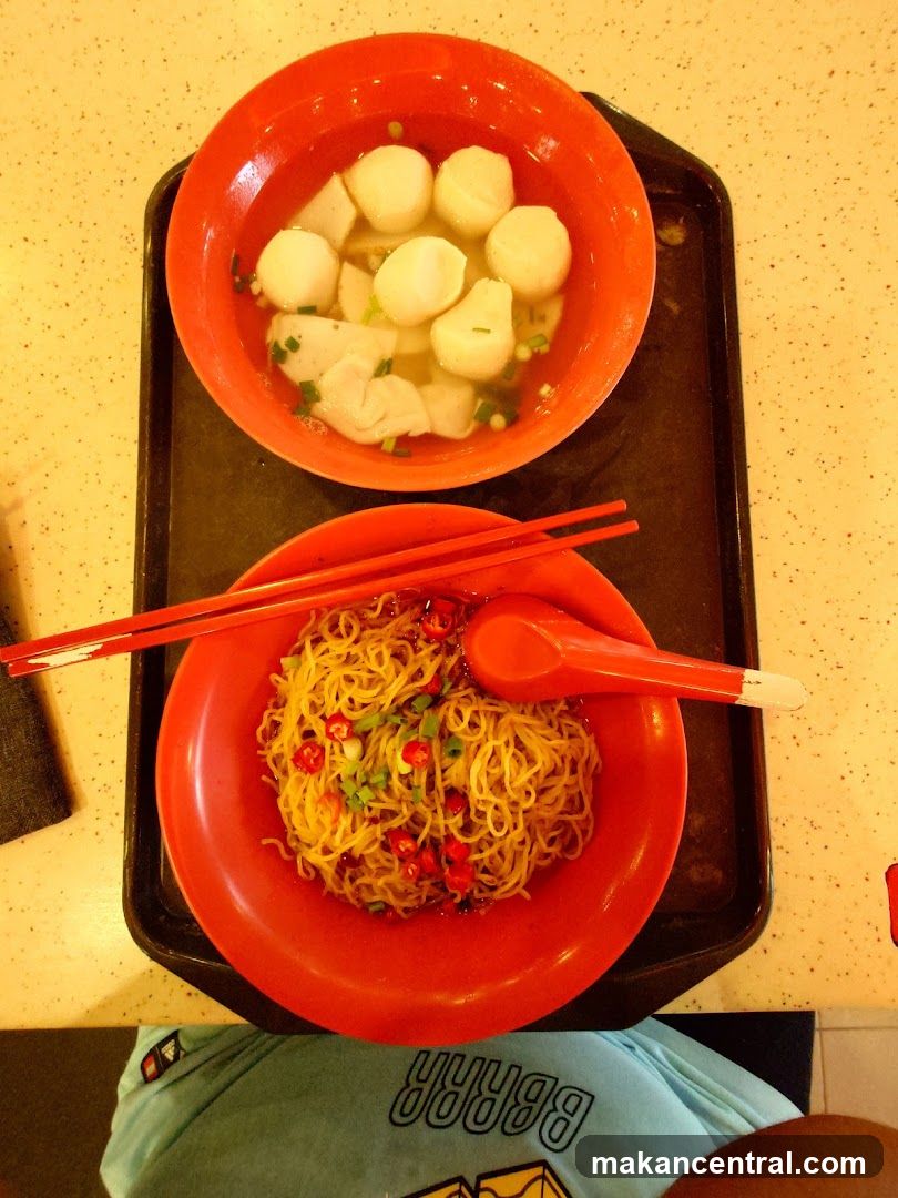 Noodles and Fishball Soup