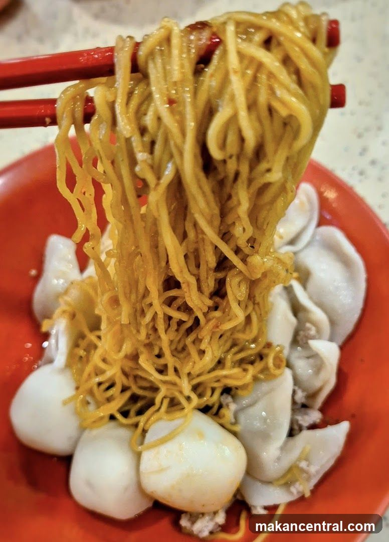 Noodles with Dumplings