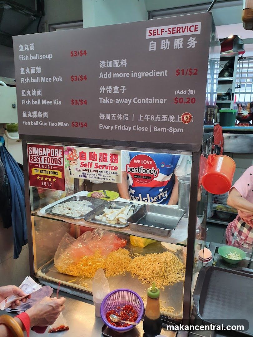 Self-Service Fish Ball Noodles