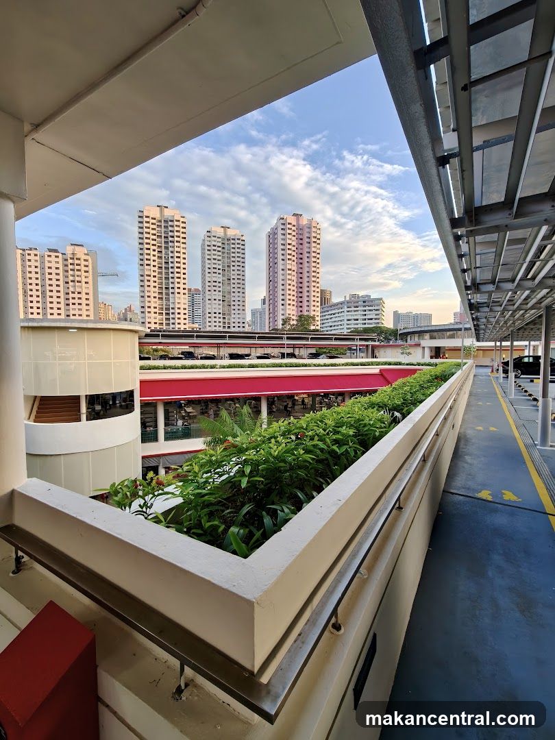 Apartment Buildings and Greenery