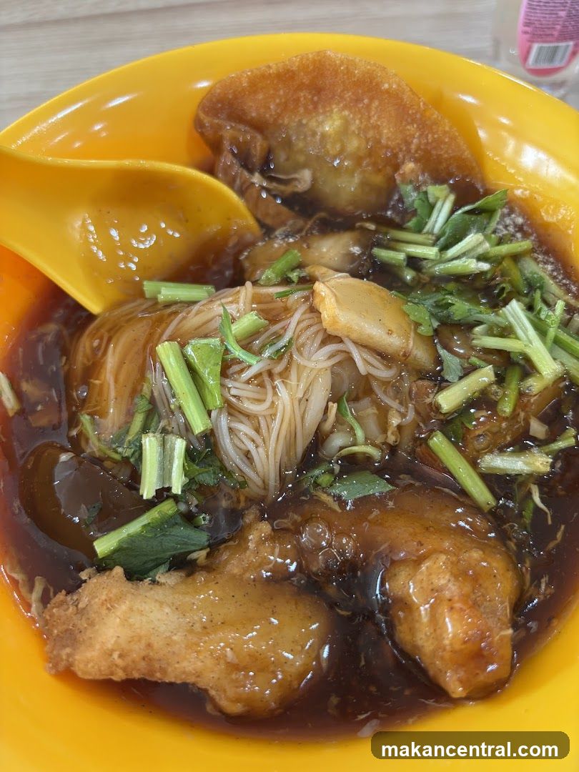 Noodle Soup with Fried Tofu