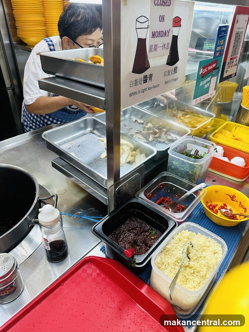 Food Stall Condiments