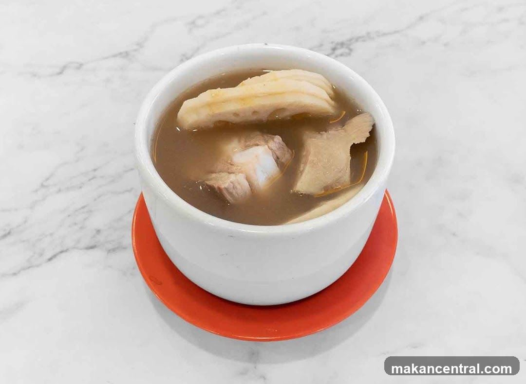 Pork Rib Soup with Lotus Root