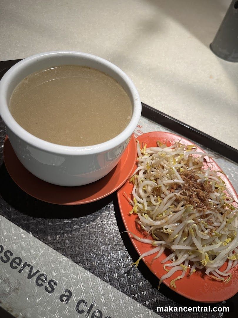Soup and Bean Sprouts