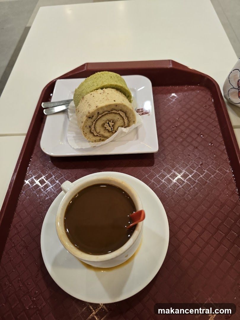 Coffee and Swiss Rolls