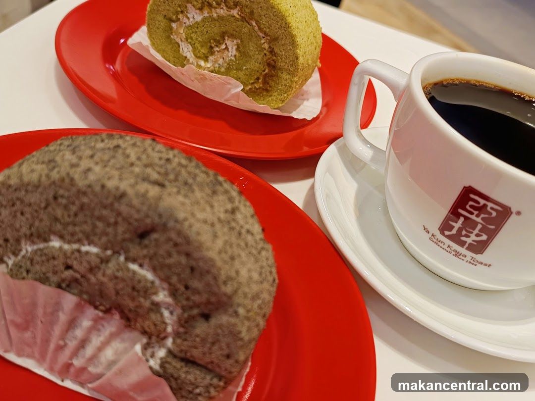 Coffee and Swiss Rolls