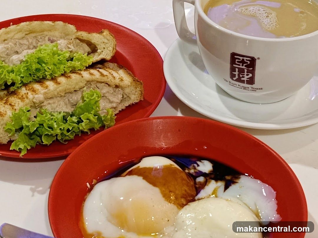 Ya Kun Kaya Toast Breakfast