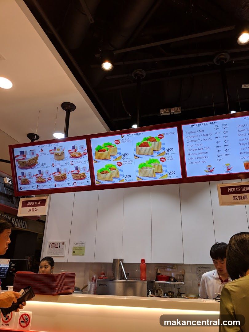 Food Menu Display