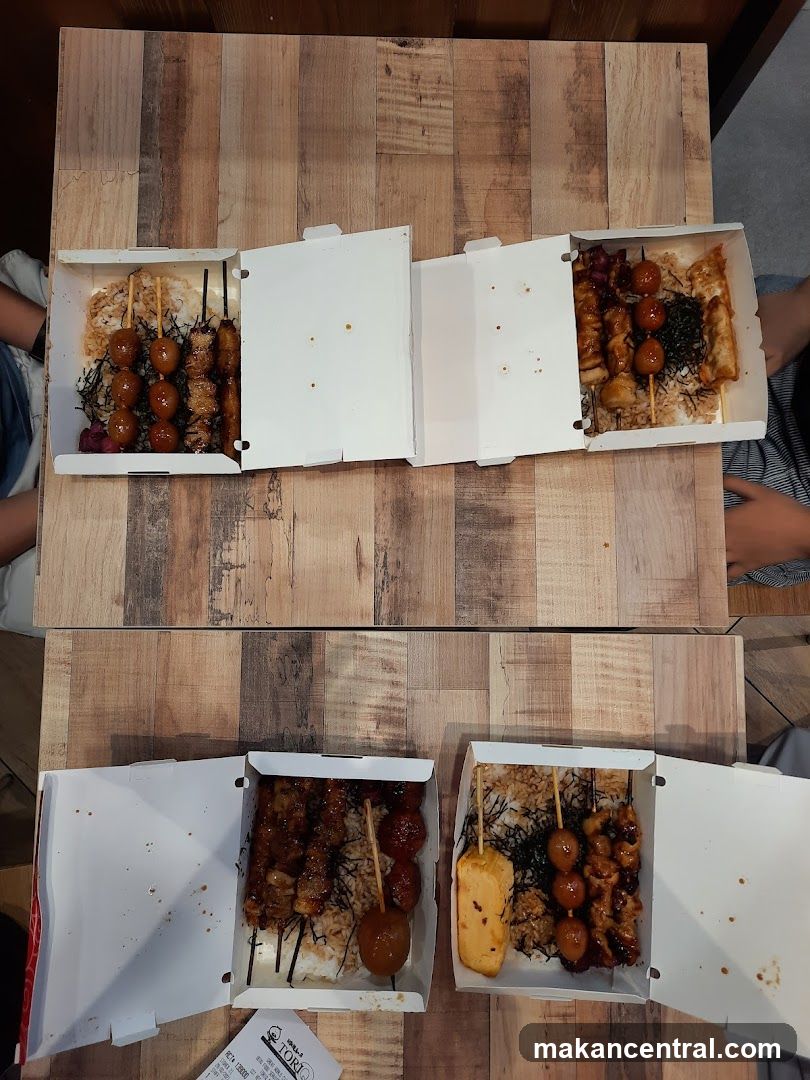 Bento Boxes with Skewers
