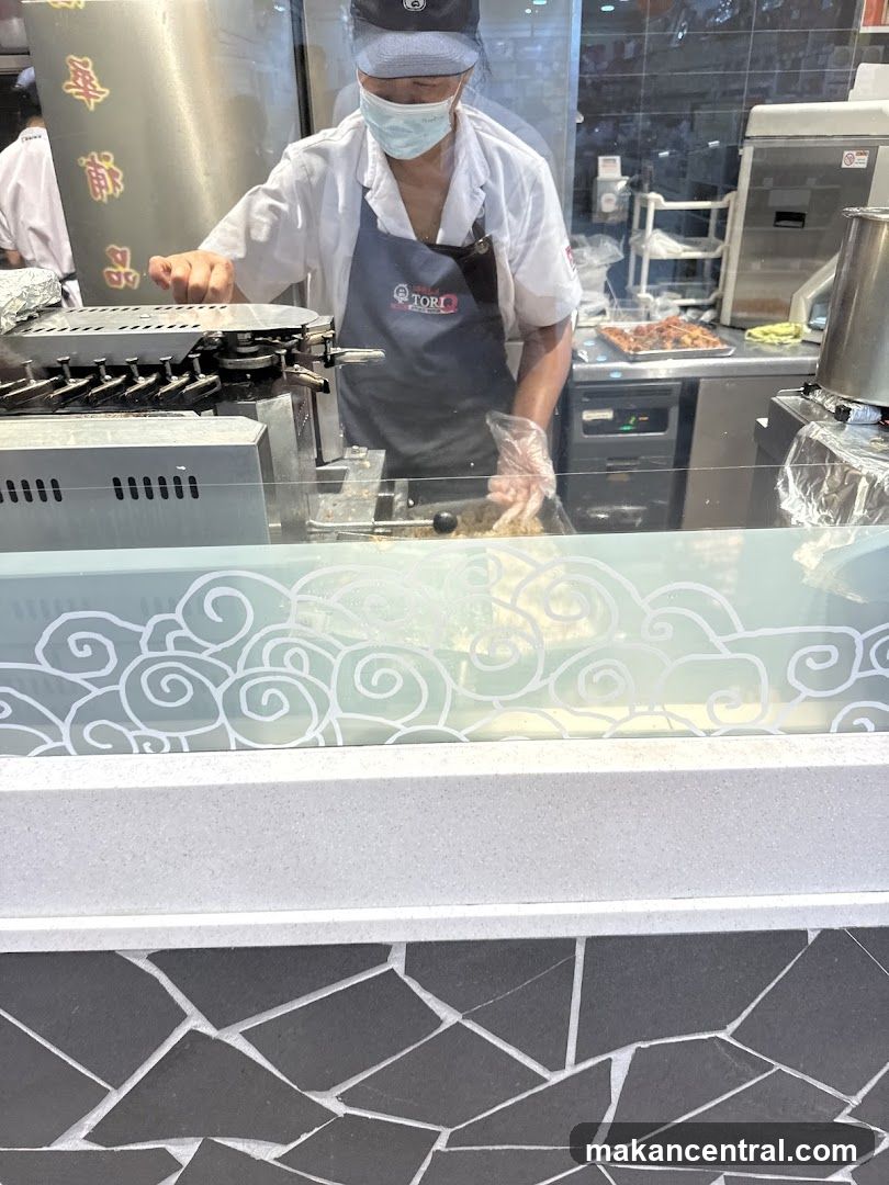 Takoyaki preparation
