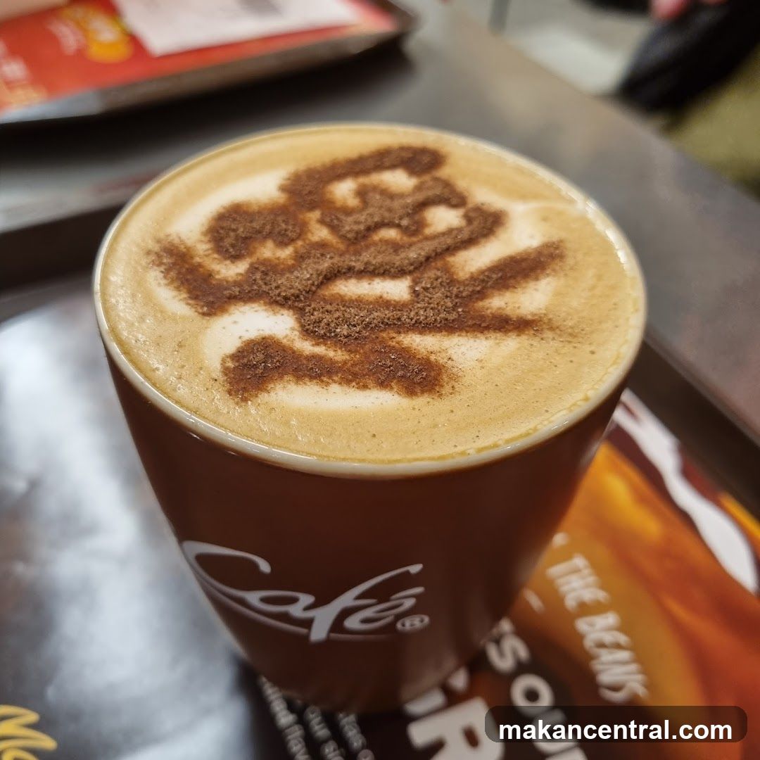 Cappuccino with Cinnamon Art