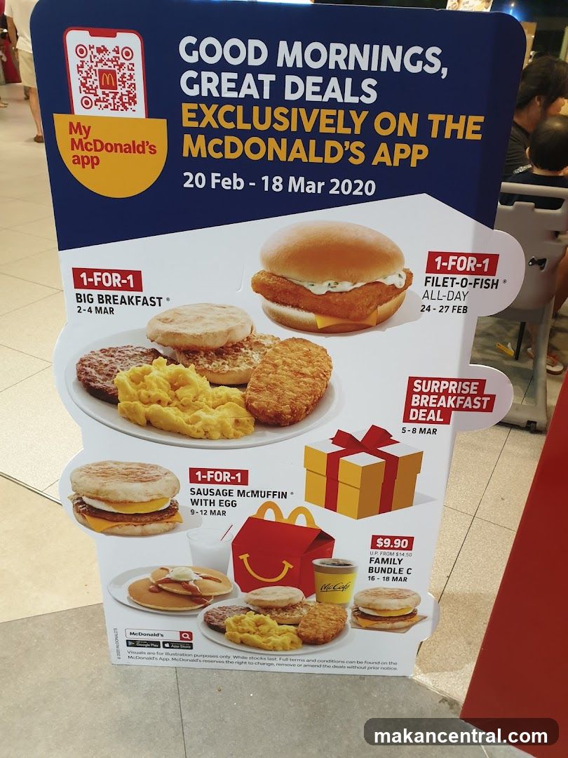 McDonald's App Deals