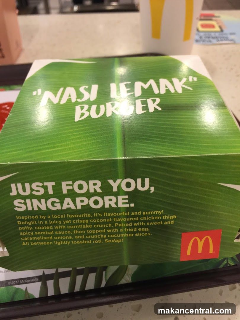 Nasi Lemak Burger Box