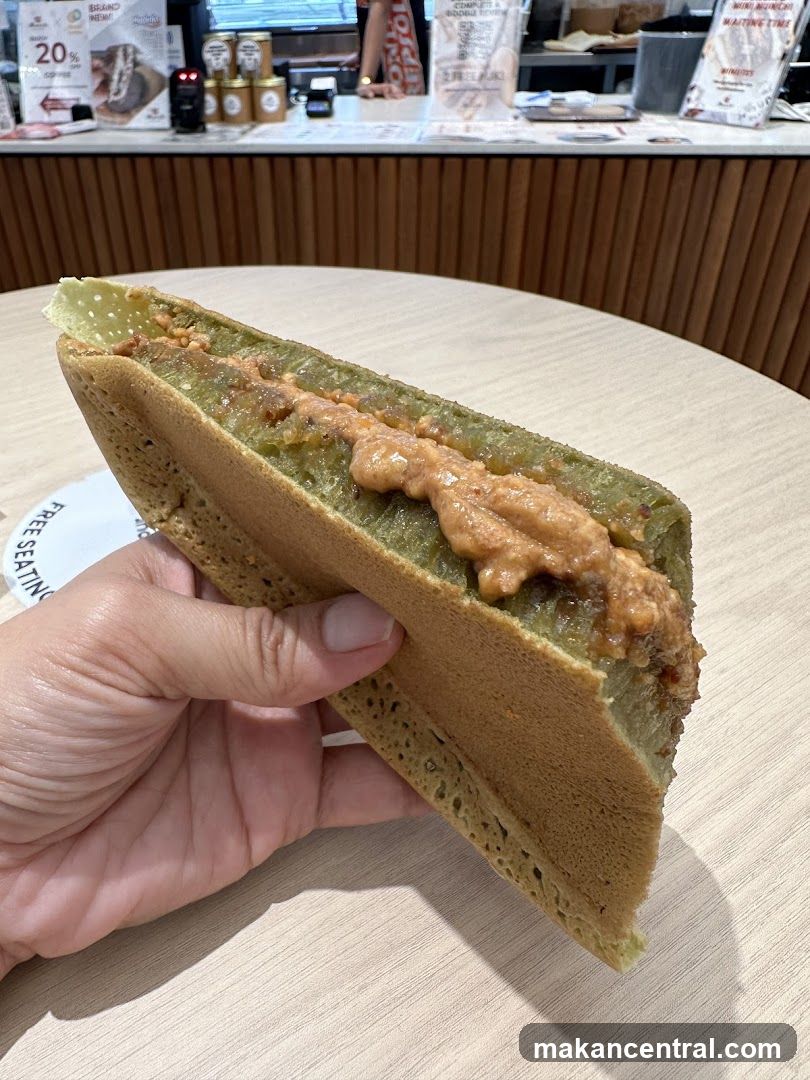 Martabak Manis with Peanut Filling