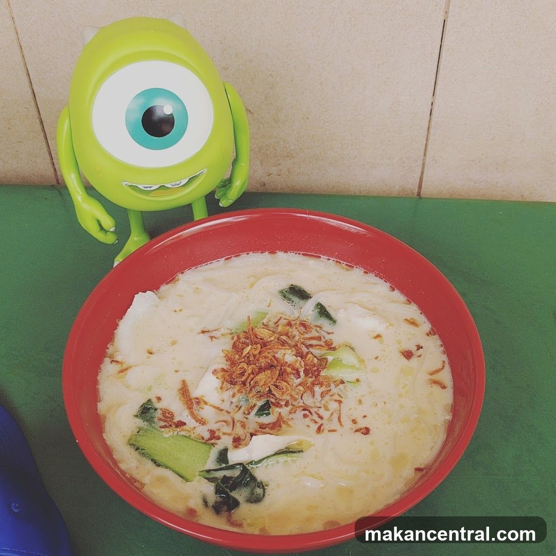 Bowl of Noodles with Mike Wazowski Toy
