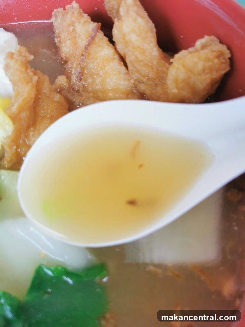 Fried Chicken Wings with Soup