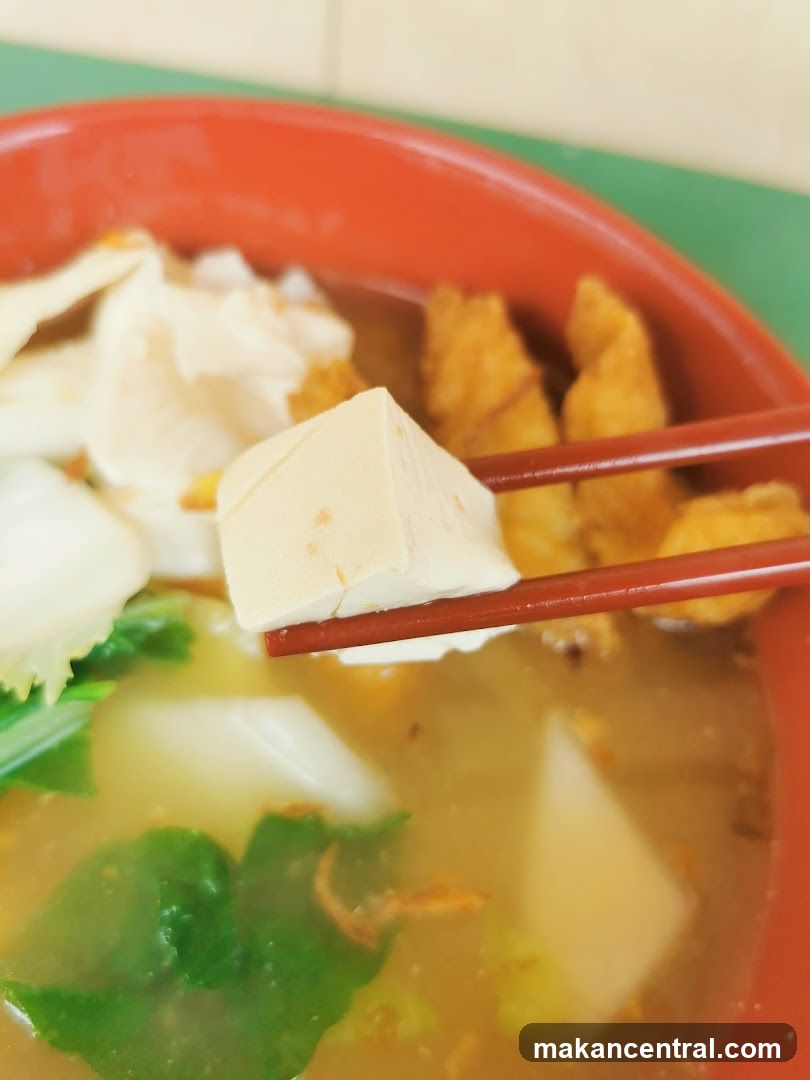Tofu and Vegetables in Broth