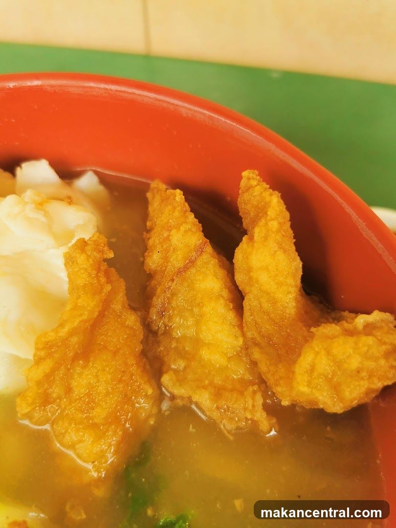 Fried Fish in Broth