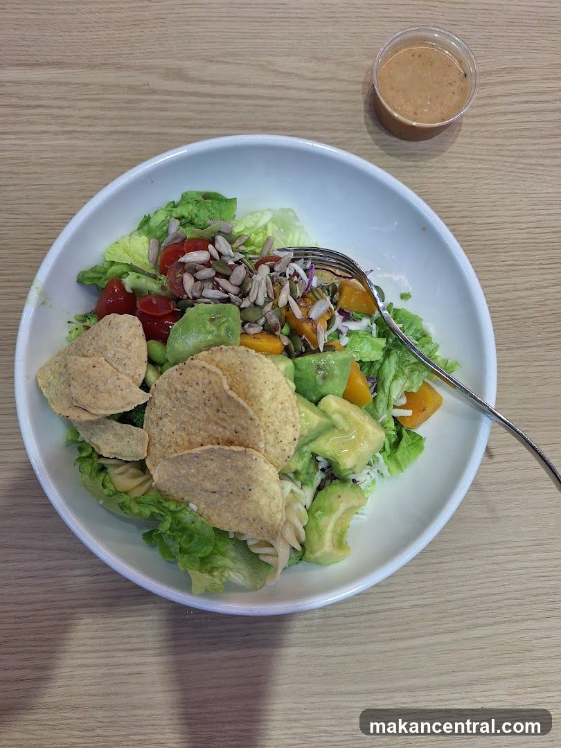 Salad with Dressing