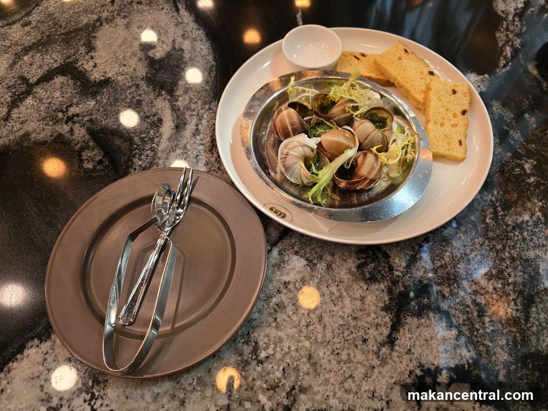 Escargots with Bread